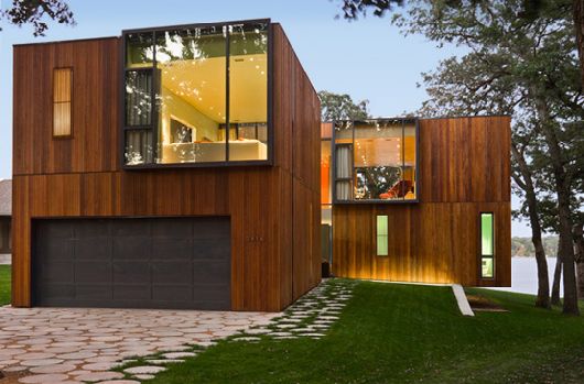 Modern Wooden House On Lake Okoboji