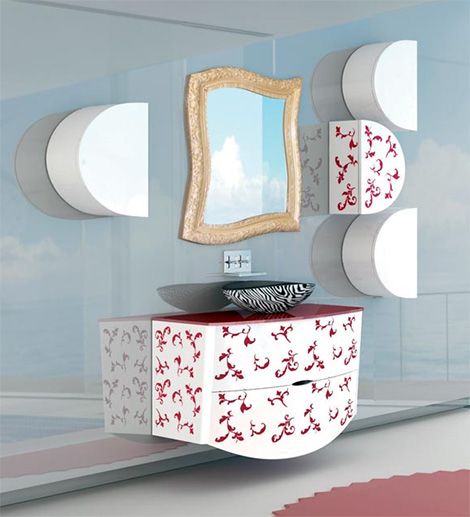 Elegant and contemporary bathroom furniture 5