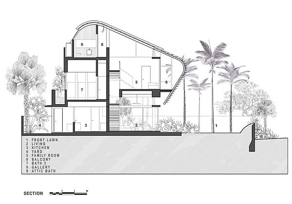 Contemporary residence Singapore 10