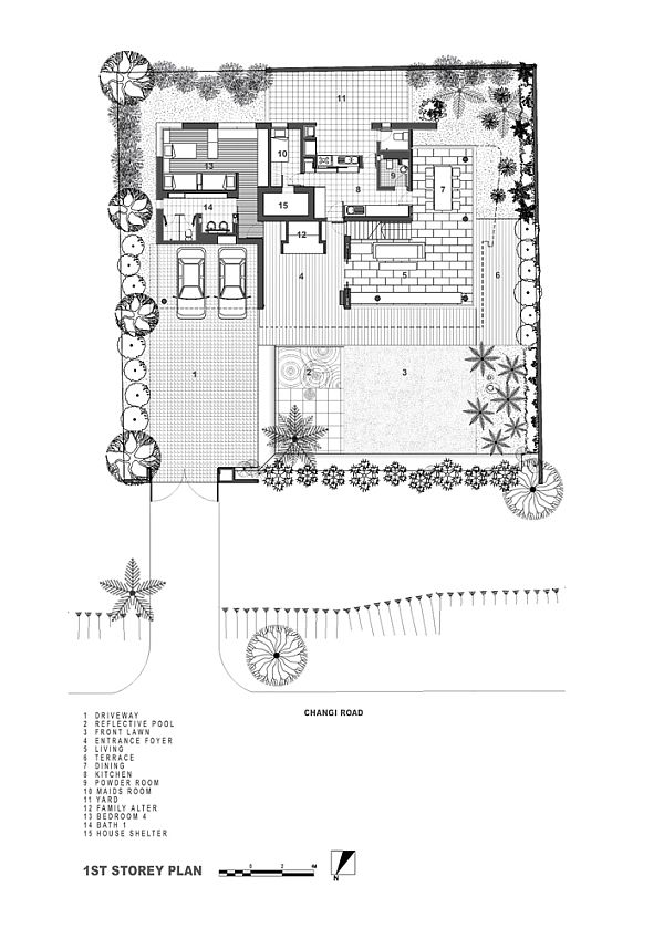 Contemporary residence Singapore 8