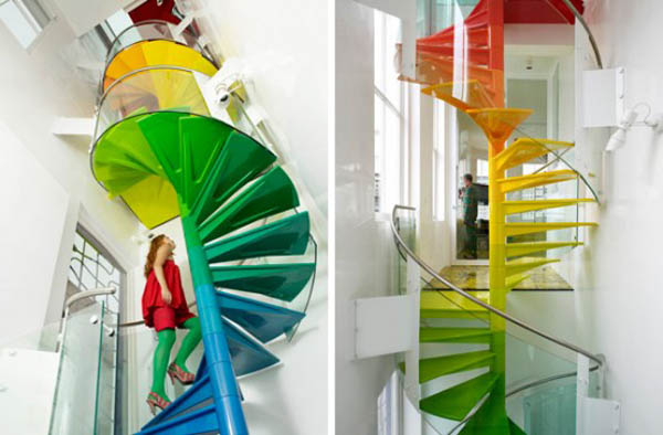 Modern Spiral Staircases (Indoor & Outdoor)