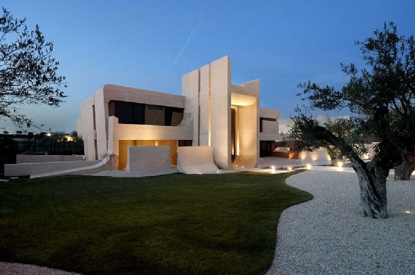 A-cero Architects Concrete House in Madrid 2