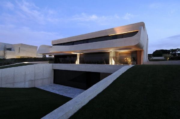 A-cero Architects Concrete House in Madrid 5