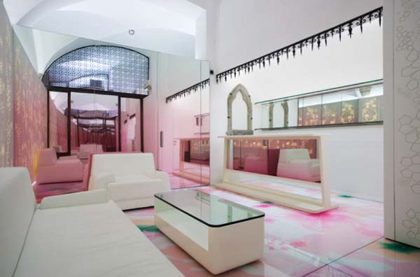 Relaxing Mixture Of Colours Skin Aesthetic Clinic Interior