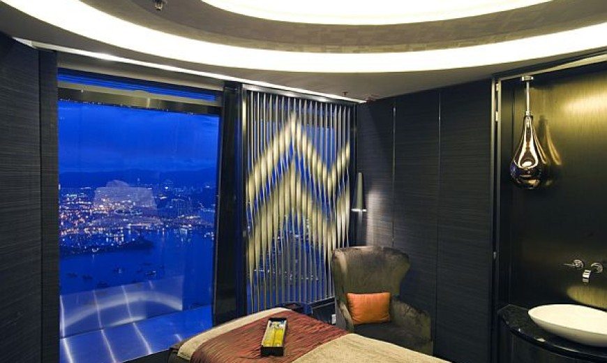 ESPA Ritz-Carlton Hong Kong by Hirsch Bedner Associates, Highest Spa in The World