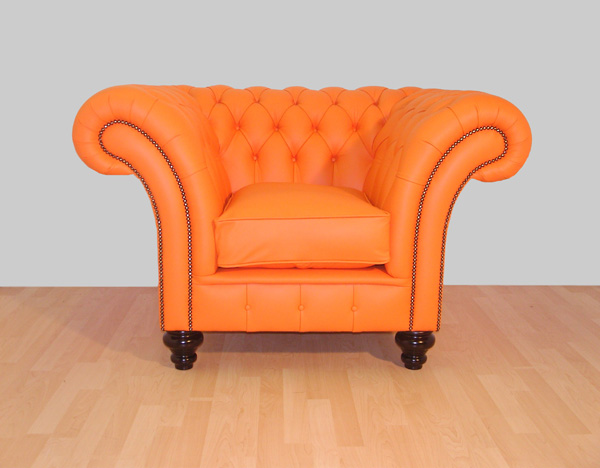 Grosvenor Chair in Shelly Mandarine Orange (3)