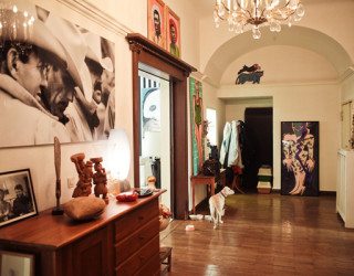 Expressive artist's apartment: the home of Elvira Bach