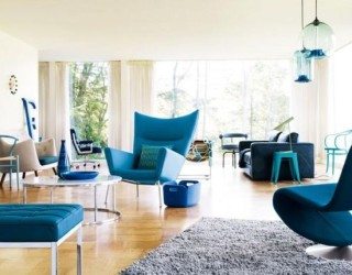 Comfy Organic Lounge Chair by Verner Panton