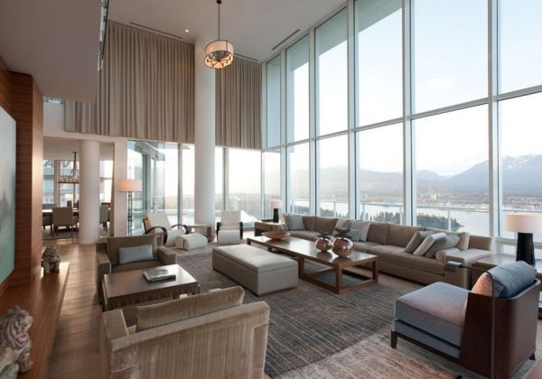 Contemporary penthouse inteior design1