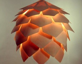 Crimean Pinecone Lamp by Pavel Eekra