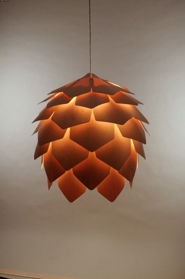 Crimean pinecone lamp 5