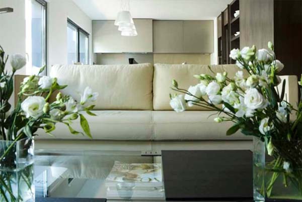 View of Modern penthouse apartment design in Barcelona by Ylab Architects | Decoist