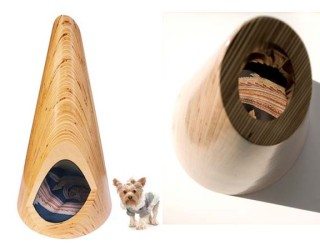 Conical Pup Tent for indoor use - modern pet furniture 