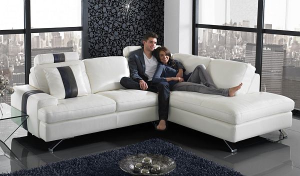 Ancona Minimalist Corner Sofa