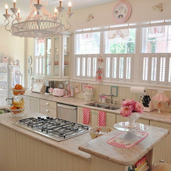 Vintage, Yet Romantic, Kitchen to Suit Your Taste