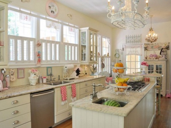 Vintage, yet romantic, kitchen to suit your taste Konyha vintage