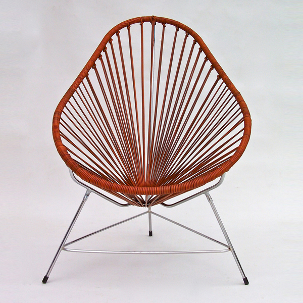 Alluring summer reminiscent Acapulco Chair by Ocho