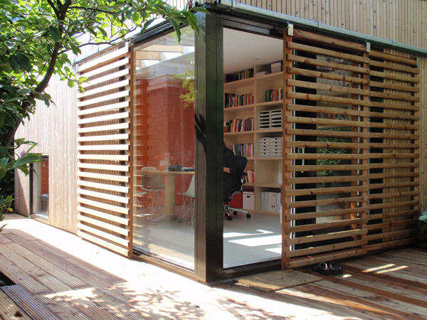 Office and Guest House in a Modern Garden Pavilion 1