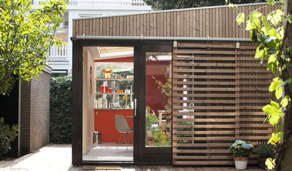 Office and Guest House in a Modern Garden Pavilion 3