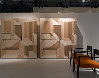 Inlay visually deceptive furniture collection