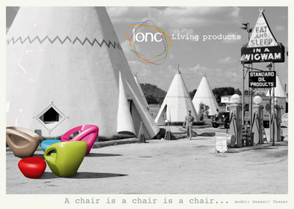 Modern Polyethylene Chairs by Lonc 4