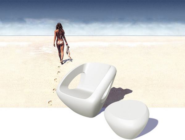 Modern Polyethylene Chairs by Lonc 5
