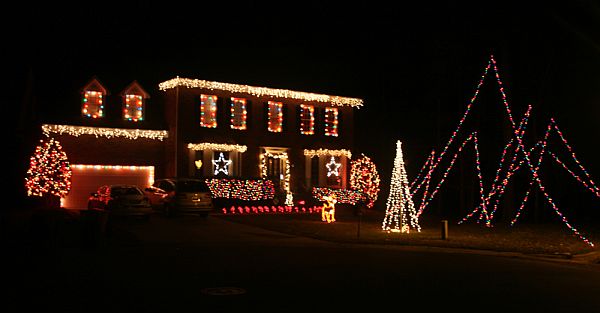 outdoor christmas yard decorations