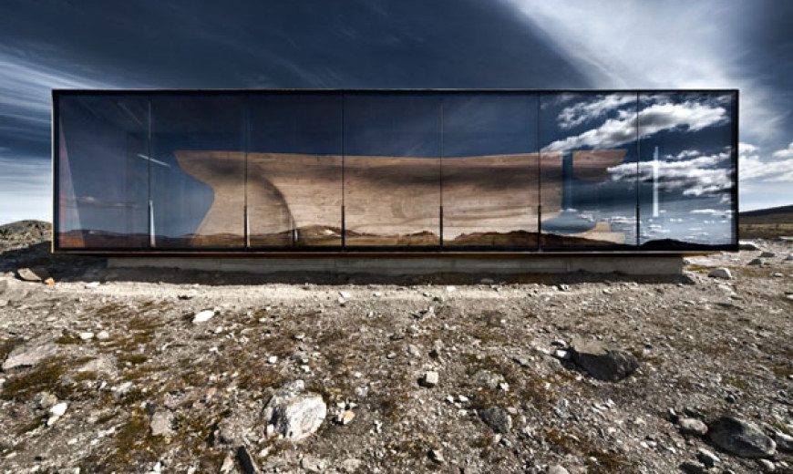 Exceptional pavilion for reindeer-spotting near Oslo