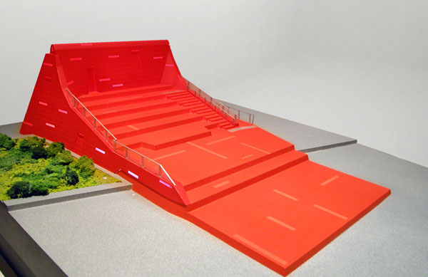 Red Stair by Marcus O'Reilly Architects 7