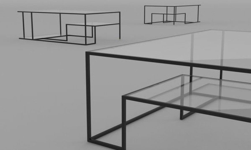 Right Angles is a Cool and Simple Coffee Table