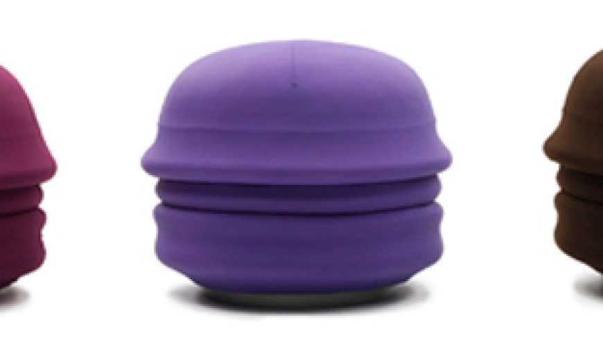 Versatile and comfortable poufs turn into inflatable beds