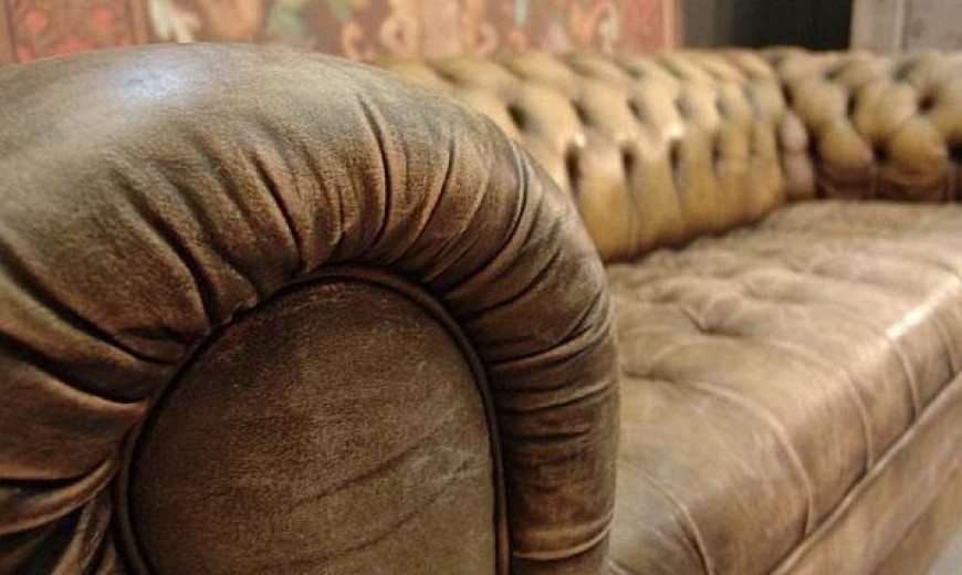 Vintage Leather Sofa 1