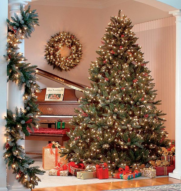 beautiful christmas trees images