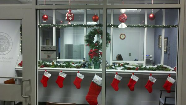 Christmas at the office