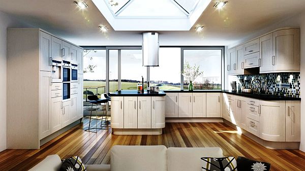 Contemporary Ivory Kitchen