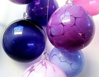 Unique Hand Blown Christmas Ornaments
