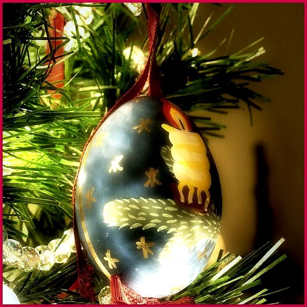 Hand blown unique Christmas ornaments 5