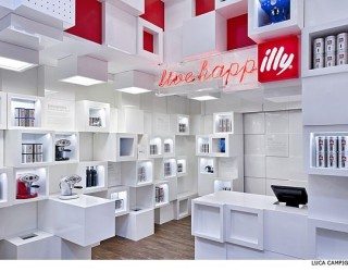 Illy Temporary Shop in Milan by Caterina Tiazzoldi
