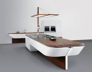 Yacht-inspired Marecucina kitchen concept from Alno