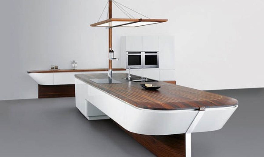 Yacht-inspired Marecucina kitchen concept from Alno