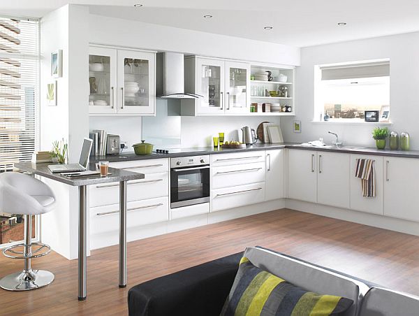 Modern White Kitchen