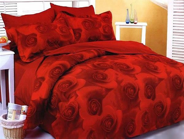 Red Rose Bedding for Christmas