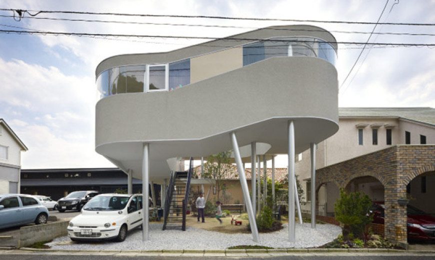 Toda House in Hiroshima Looks like a Bird’s Nest
