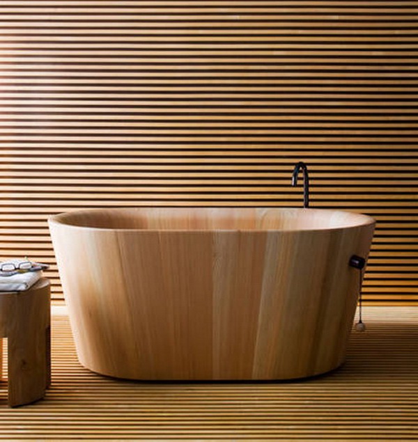 Traditional Japanese Tub by Mattheo Thun