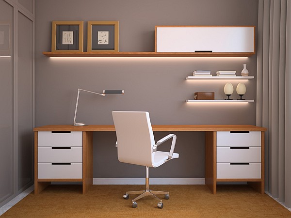 Clutter-free home office design