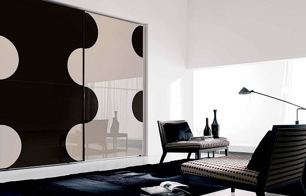 Beautiful modern wardrobe