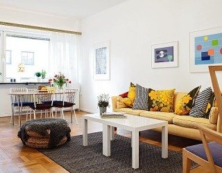 Bright & Cozy 56sqm Apartment With Lovely Patio in Gothenburg