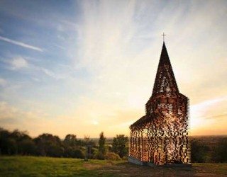 Disappearing church-going rituals captured in a Transparent Church
