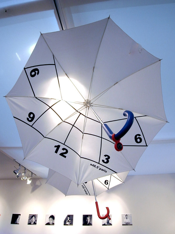 Clock-Parasol by Kota Nezu 2