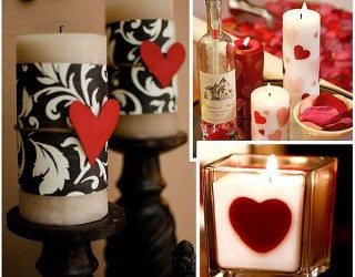 DIY Valentine’s Day Candles Look & Are Special